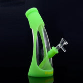 8.6β³ Glow In The Dark Silicone Bong - Discreet Smoker